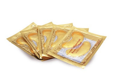 Golden Collagen Eye Gel Patches – Anti-Aging & Dark Circle Treatment (10-Pack)